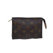 Pre-owned Canvas louis-vuitton-bags Louis Vuitton Vintage , Brown , Da...