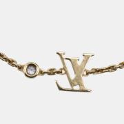 Pre-owned Metal bracelets Louis Vuitton Vintage , Yellow , Dames