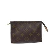 Pre-owned Canvas louis-vuitton-bags Louis Vuitton Vintage , Brown , Da...