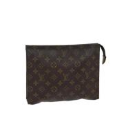 Pre-owned Canvas louis-vuitton-bags Louis Vuitton Vintage , Brown , Da...