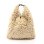 Pre-owned Fabric handbags Maison Margiela Pre-owned , Beige , Dames