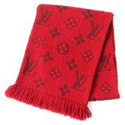 Pre-owned Wool scarves Louis Vuitton Vintage , Red , Dames