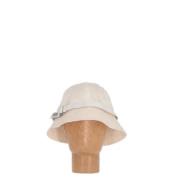 Pre-owned Fabric hats Gucci Vintage , White , Dames