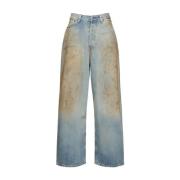 2023F FN Penicillin Mid Blue Jeans Acne Studios , Blue , Dames