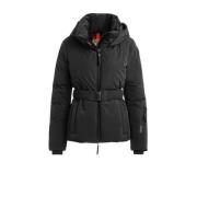 Zwarte Functionele Jas Abir Parajumpers , Black , Dames