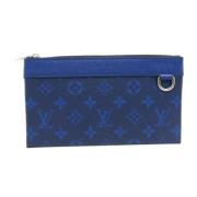 Pre-owned Fabric louis-vuitton-bags Louis Vuitton Vintage , Blue , Dam...