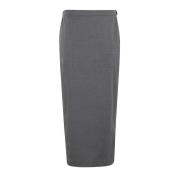 Elegante Midi Rok Remain Birger Christensen , Gray , Dames