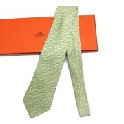 Pre-owned Fabric home-office Hermès Vintage , Green , Heren