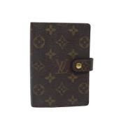 Pre-owned Canvas home-office Louis Vuitton Vintage , Brown , Dames