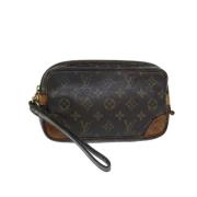 Pre-owned Canvas louis-vuitton-bags Louis Vuitton Vintage , Brown , Da...