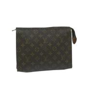 Pre-owned Canvas louis-vuitton-bags Louis Vuitton Vintage , Brown , Da...