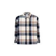 Elegant Heren Overshirt Sammie The GoodPeople , Multicolor , Heren