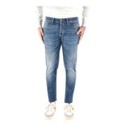 Denim Jeans voor Mannen en Vrouwen Dondup , Blue , Heren