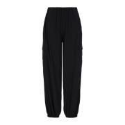 Heren Casual Broek Emporio Armani EA7 , Black , Dames