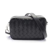 Pre-owned Leather shoulder-bags Bottega Veneta Vintage , Black , Dames