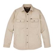 Gevoerde Canvas Jac-Shirt Filson , Beige , Heren