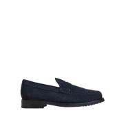 Klassieke Leren Mocassinschoenen Tod's , Blue , Heren