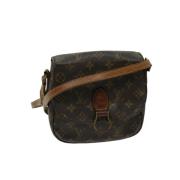 Pre-owned Canvas louis-vuitton-bags Louis Vuitton Vintage , Brown , Da...