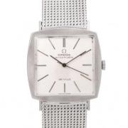 Pre-owned Stainless Steel watches Omega Vintage , White , Heren