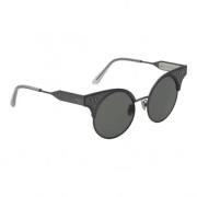 Pre-owned Metal sunglasses Bottega Veneta Vintage , Black , Dames