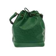 Pre-owned Leather louis-vuitton-bags Louis Vuitton Vintage , Green , D...