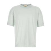 Mintgroene Katoenen T-shirt Ten C , Green , Heren