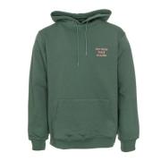 Slogan Hoodie Drole de Monsieur , Green , Heren