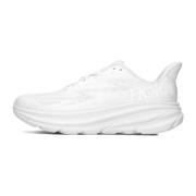 Witte Textiel Dames Sneakers Clifton 9 Hoka One One , White , Dames