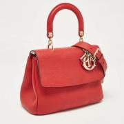 Pre-owned Leather handbags Dior Vintage , Red , Dames