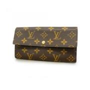 Pre-owned Fabric wallets Louis Vuitton Vintage , Brown , Dames