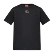 T-shirt T-Adjust Diesel , Black , Heren