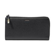 Ritsportemonnee Herfst/Winter Collectie Furla , Black , Dames