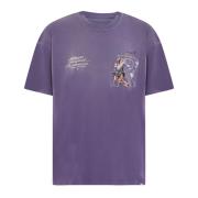 Stijlvol T-shirt voor heren Represent , Purple , Heren