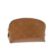 Pre-owned Leather handbags Louis Vuitton Vintage , Beige , Dames