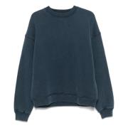 Blauwe Geborduurde Casual Sweatshirt Axel Arigato , Blue , Heren