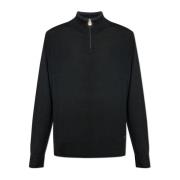 Wollen trui PS By Paul Smith , Black , Heren