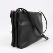 Pre-owned Leather celine-bags Celine Vintage , Black , Dames