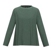 Stijlvolle Gebreide Top Emme DI Marella , Green , Dames