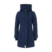 Navy Blue Shelburne Parka Canada Goose , Blue , Dames