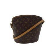 Pre-owned Canvas louis-vuitton-bags Louis Vuitton Vintage , Brown , Da...