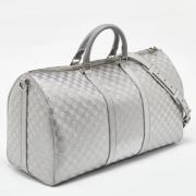 Pre-owned Fabric travel-bags Louis Vuitton Vintage , Gray , Unisex