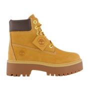 Waterdichte Street Boot voor Vrouwen Timberland , Beige , Dames