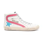 Witte Casual Slide Sneakers Golden Goose , White , Dames