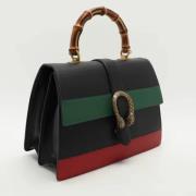 Pre-owned Leather handbags Gucci Vintage , Multicolor , Dames