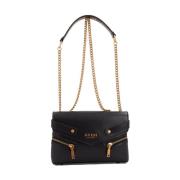 Omkeerbare Crossbody Tas Guess , Black , Dames