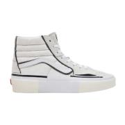 Witte SK8-Hi Reconstruct Sneakers Vans , White , Heren