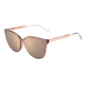 Roze Acetaat Zonnebril Jimmy Choo , Pink , Unisex