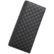 Pre-owned Leather wallets Gucci Vintage , Black , Dames