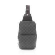 Pre-owned Leather louis-vuitton-bags Louis Vuitton Vintage , Black , D...