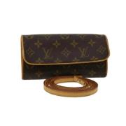 Pre-owned Canvas louis-vuitton-bags Louis Vuitton Vintage , Brown , Da...